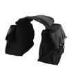 Motorrad-Satteltaschen Reisegepäcktasche Wasserdichtes Segeltuch PU-Leder Fahrrad-Rücksitz-Tasche für Radfahren Reisen