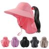 Unisex Fisherman Hat Neck Flap Bucket Hat For Girls Versatile Fashion Neck Flap Hat Bucket Hat Multiple Color