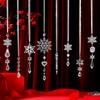 21pcs Acrylic Hanging Christmas Ornaments Transparent Christmas Decorations  Holiday Home Decor