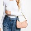 Michael Kors MK Jet Set Charm Monogram Vintage Elegant Logo Canvas With Leather Shoulder Bag Women Shoulder Bag Ballet-Pink 32H1GT9C1B-BALLET