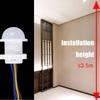 Auto On Off Infrared Body Sensor Switch Mini Motion Sensor Switch  LED Lighting