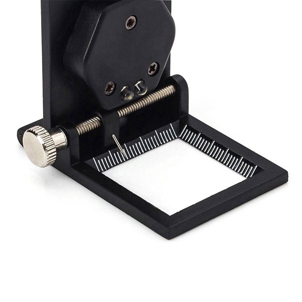 Professional Folding Pocket Linen Tester Magnifying Glass Cloth Thread Counter Magnifier 10X