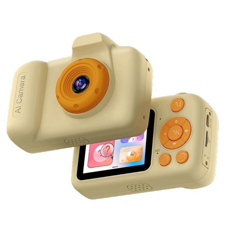 Childrens Pocket Size Learning Camera ABS Construction Digital Photo Selfie Device With AI Assistant
