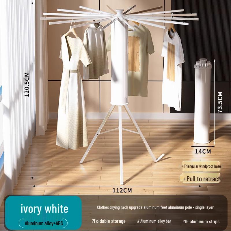 Foldable Octopus Clothes Drying Rack for Balcony and Bedroom