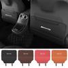 FCM5   Leather Car Seat Back Protection Mat Anti Kick Pad Anti-dirt Pads For Mercedes Benz W177 W213 W246 GLB GLC GLA GLS GLE1 W205 AMG