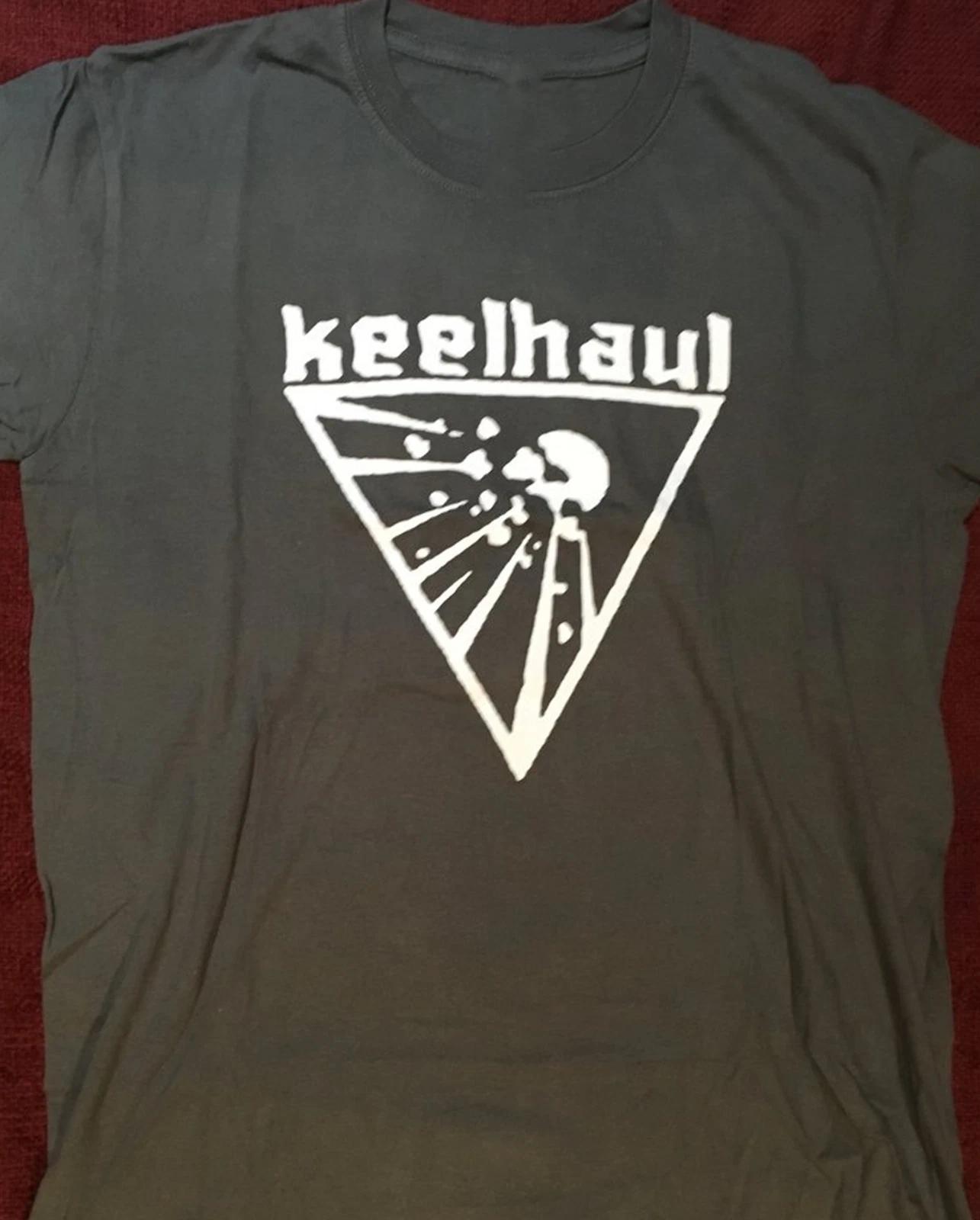 Keelhaul band artwork black VTG T-shirt Unisex All sizes S to 345XL 2F544 4XL