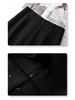 Women's Gray Bodycon Midi Skirt, High-End Spring 2025 Slim Fit