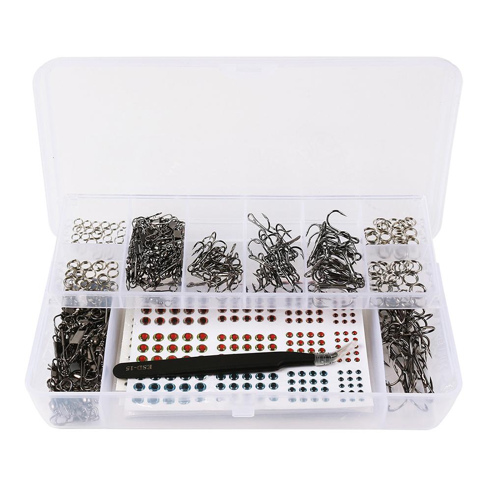 

High Carbon Steel Fishing Hook Lifelike With Fishing Lure 228sets Brand New