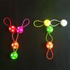 1Pcs Silicone Led Night Outdoor Backpack Lights Running Warning Light Camping Riding Wind Rope Light Travel Equipment Tool