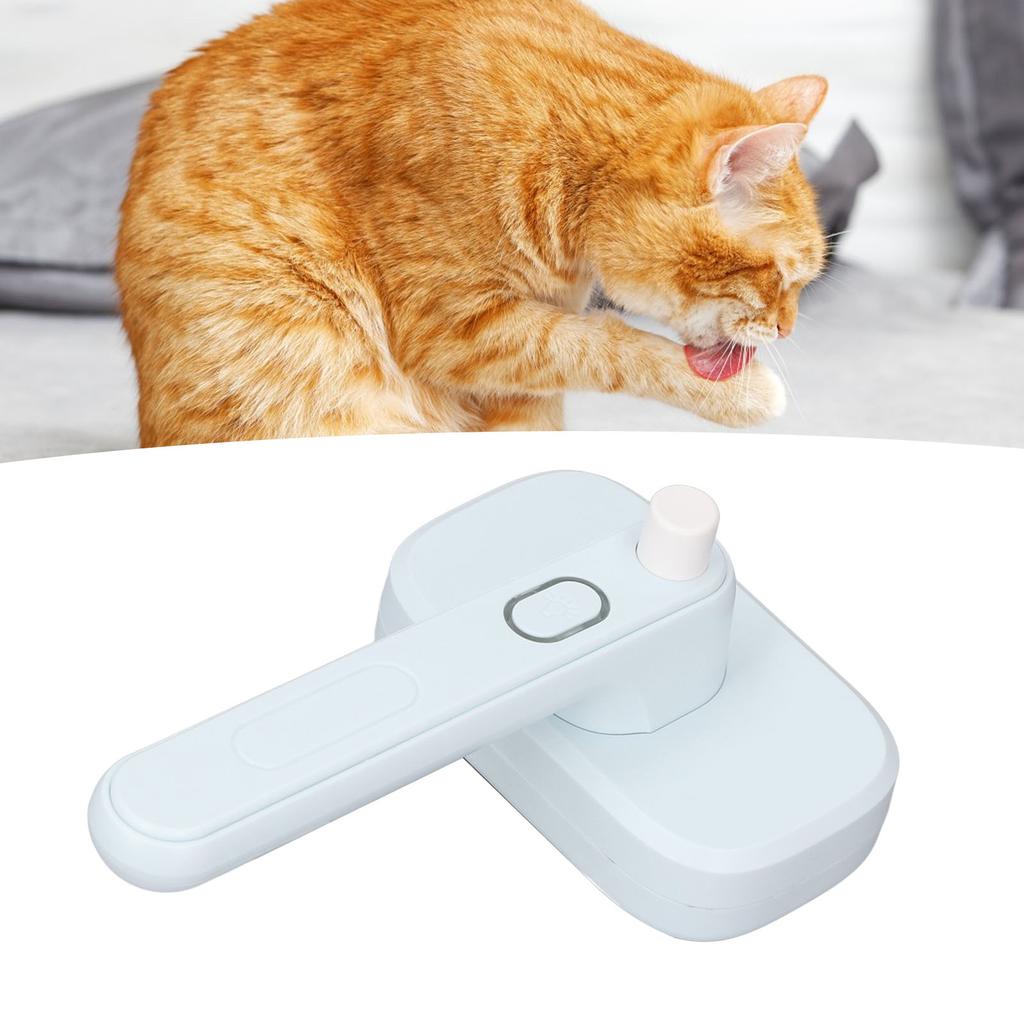 Pet Shedding Brush Self Clning Negative Ion Pin Comb Teeth   Effect Pet Grooming Hair Removal Brush for Cat Dog