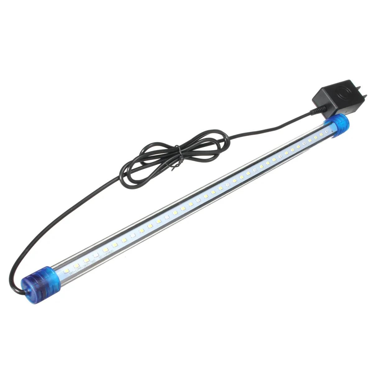 

AC220-240V 4W 40CM Aquarium Light LED Waterproof Fish Tank Light Underwater Fish Lamp Aquariums Decor Lighting Plant Lamp EU Plug