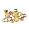 5pcs Stainless Steel Heart Enamel Charms for DIY Jewelry Necklaces Pendants Findings Bracelets Supplies Earrings Making