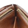 LOUIS VUITTON Porto Papie Zip Bi-Fold Wallet M61207 Brown Monogram canvas Women Used