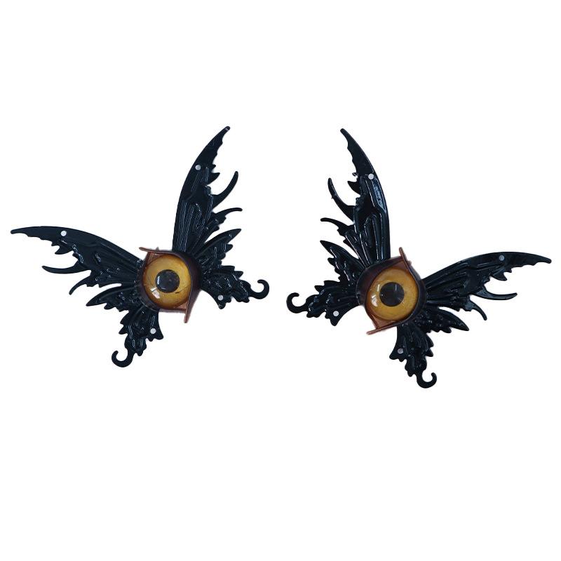 Halloween skull palm headdress, gothic imitation rose lace hairpin, scary atmosphere costume props