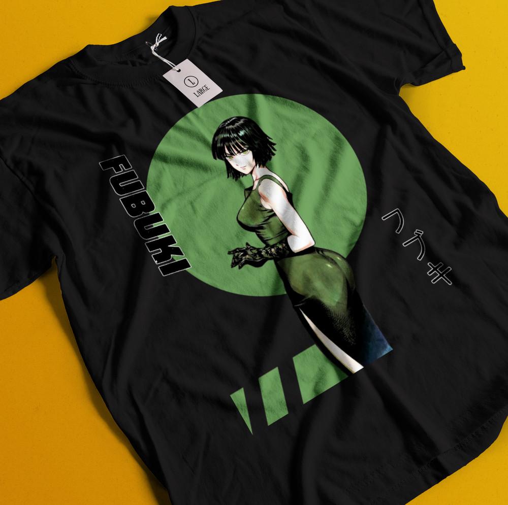 

One Punch Man T-Shirt Fubuki Shirt Garou Tshirt Saitama Genos Anime Manga OK Tee S
