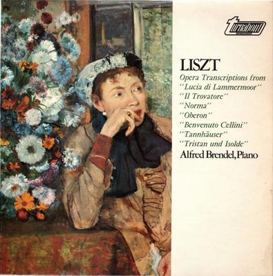 Płyta LP FRANZ LISZT, ALFRED BRENDEL - Transkrypcje Operowe TV34352DS Turnabout 1971 UK Klasyczna Używana