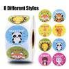 500Pcs Teacher Reward Stickers Cute Animal Stickers School Motivational Stickers
