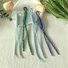 Colorful Trendy Miu Style Polyester/Nylon Braided Rope Pendant with Knotting for Bags