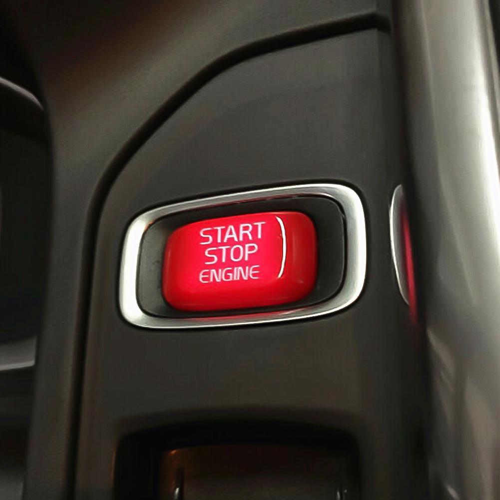 Car Engine Start Button Replace Cover Stop Swtich Key Decor Trim Sticker For Volvo V40 V60 S60 XC60 S80 V50 V70 XC70 Car Styling