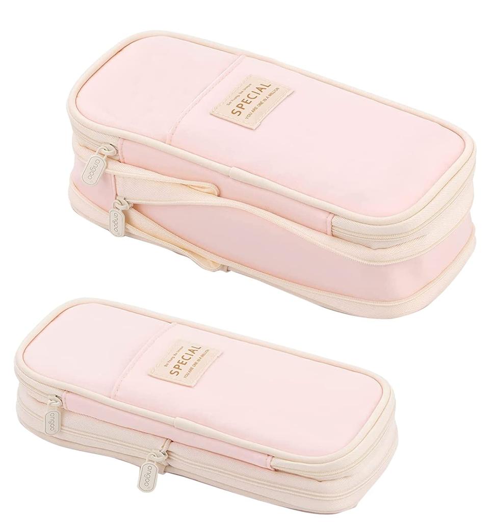Large Capacity Pen Case with Multifunctional Tool Pen for Junior High and University Students Business Canvas with Gusset Gusset, Case/Pouch