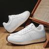 Men's Casual Sneakers Leather Non Slip Tennis Outdoor Comfortable Sports Shoes 2025 Male Shoes Mesh Breathable Running Shoe