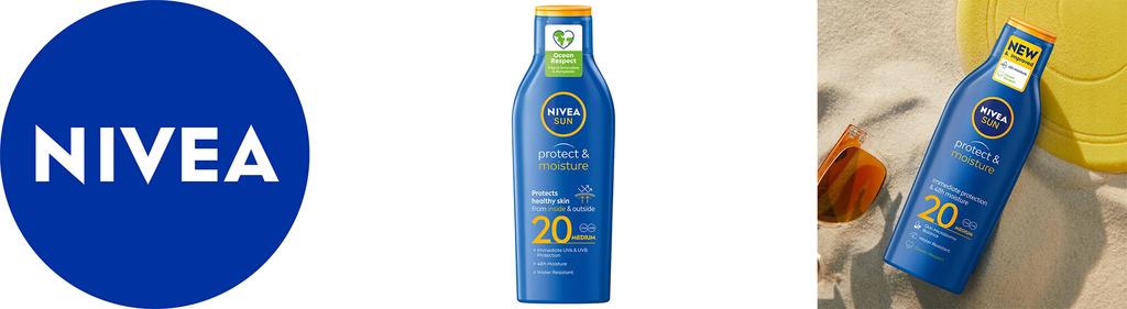Nivea Protect & Moisture SPF20 Sun Lotion