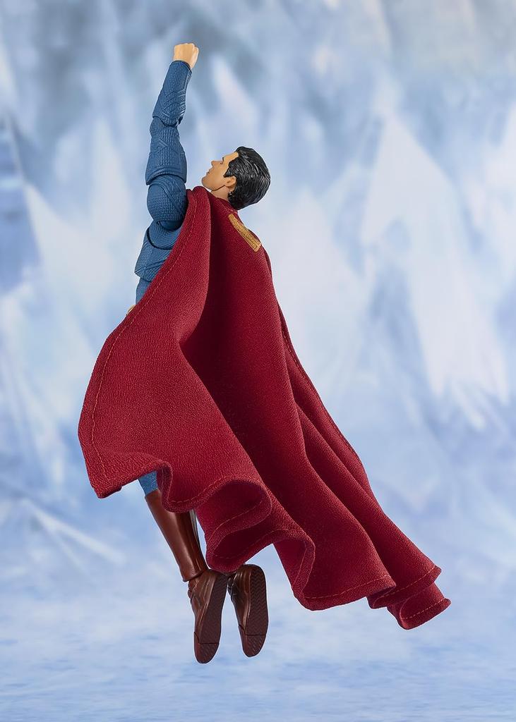 TAMASHII NATIONS Superman Aproximadamente 165mm PVC ABS Tecido Pintado Figura Articulada S.H.Figuarts (Super homen) & &