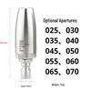 Stainless Steel High-Pressure Rotating Water Gun Nozzle with 250kg Ceramic Core