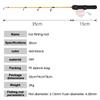 Portable Spinning Carbon Retractable Reels Ice Fishing Rods Pen Pole