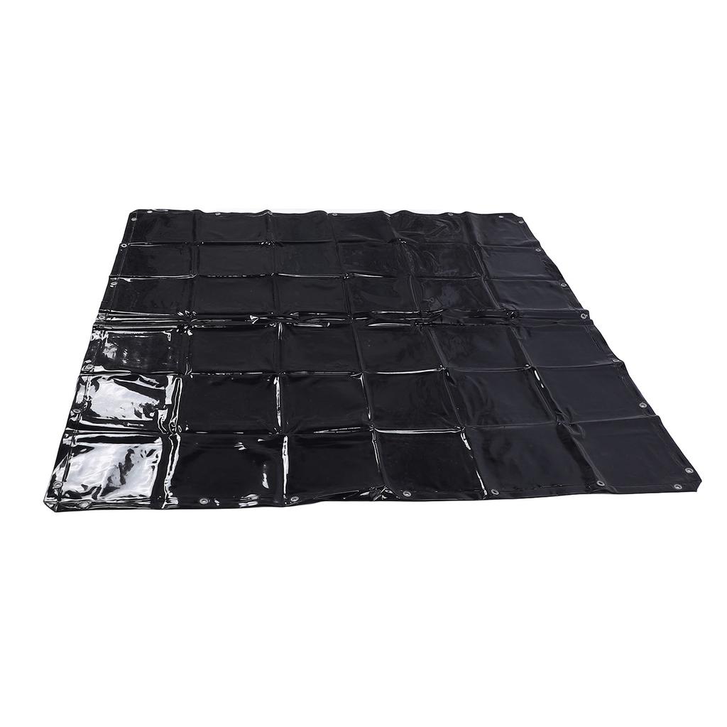 Safety Welding Curtain 5.7 X 5.7ft 6 Level UV Resistant Hanging Welding Screen with Cable Ties for W