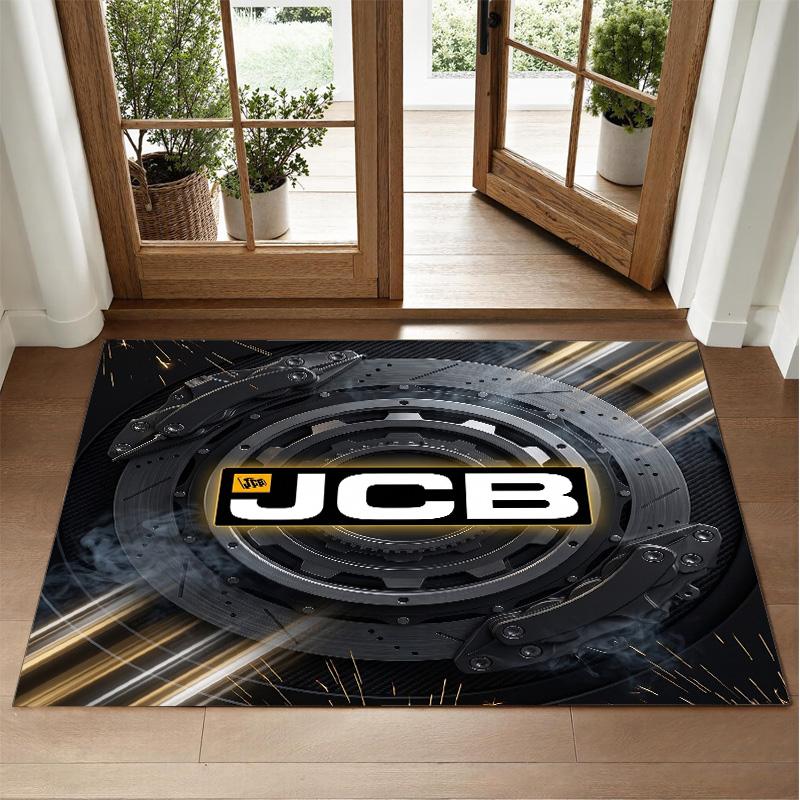 JCB Design Crystal Velvet Rug Soft Decorative Mat for Bedroom Entrance