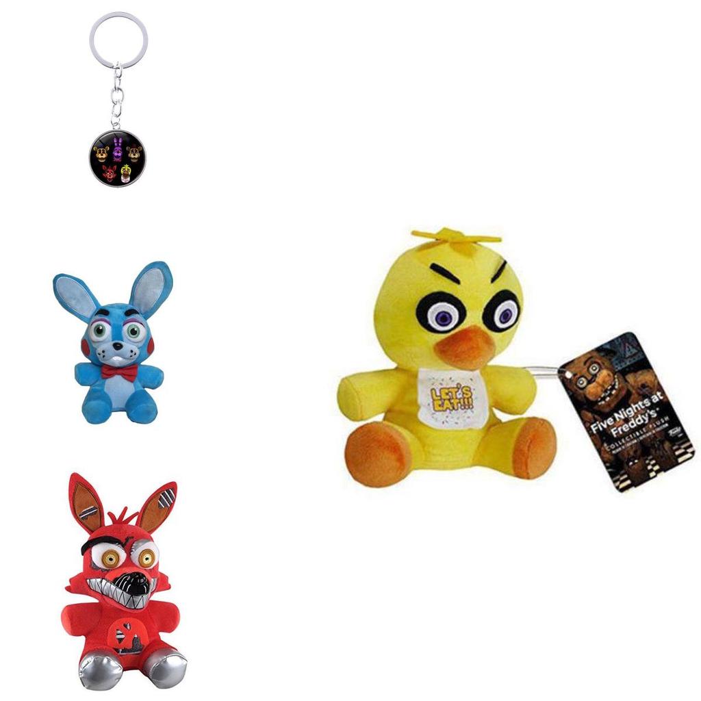 Five Nights At Freddy's Chica Bonnie Foxy Plüschtier Weich und Kuschelig!