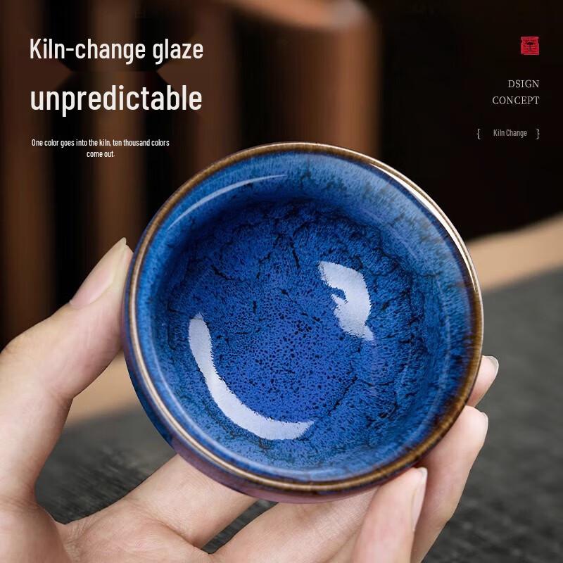 Jianzhan Five Elements Ceramic Master Teacup Set