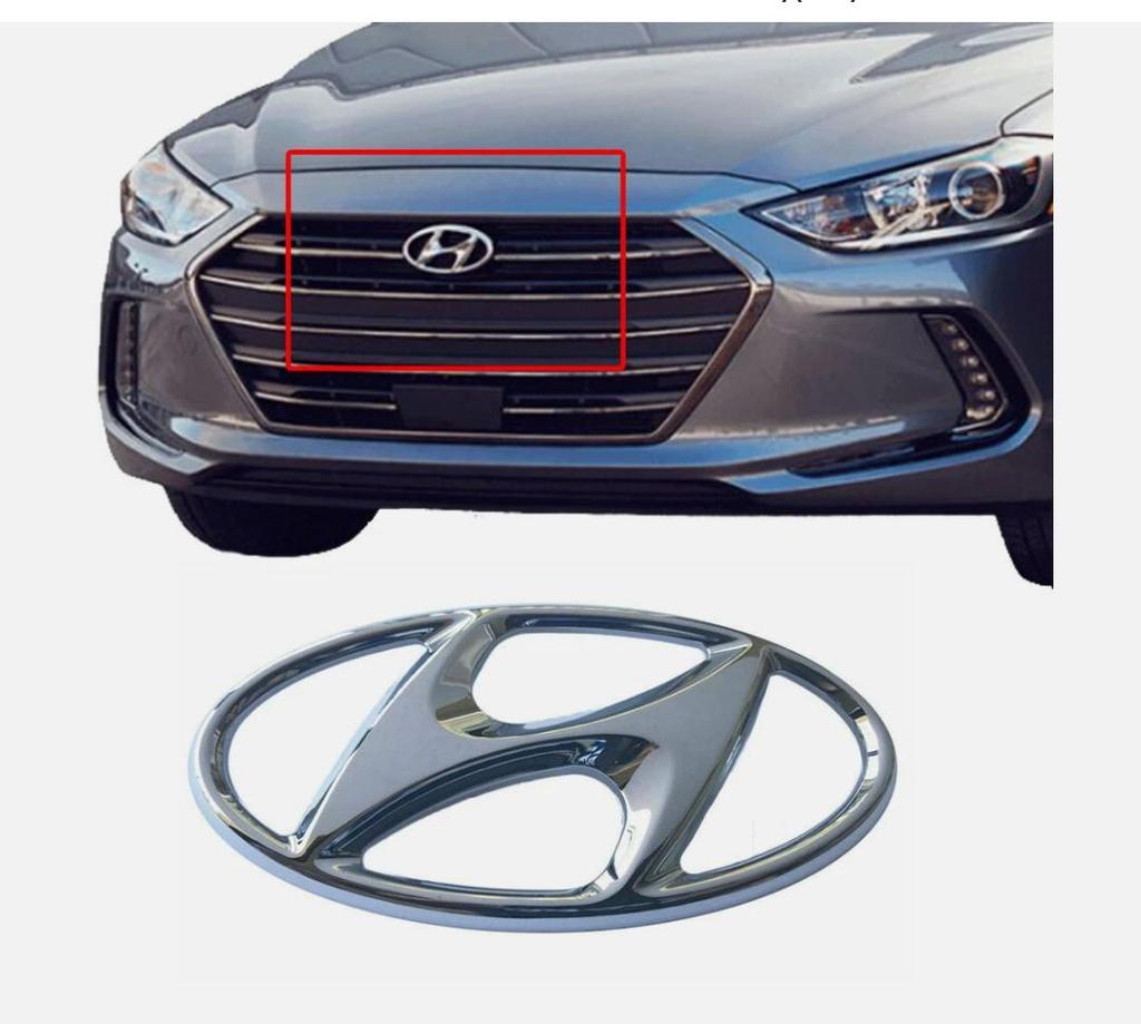 Originaler Frontgrill "H" Emblem für 2017 2018 Hyundai Elantra Limousine 86320-F2100
