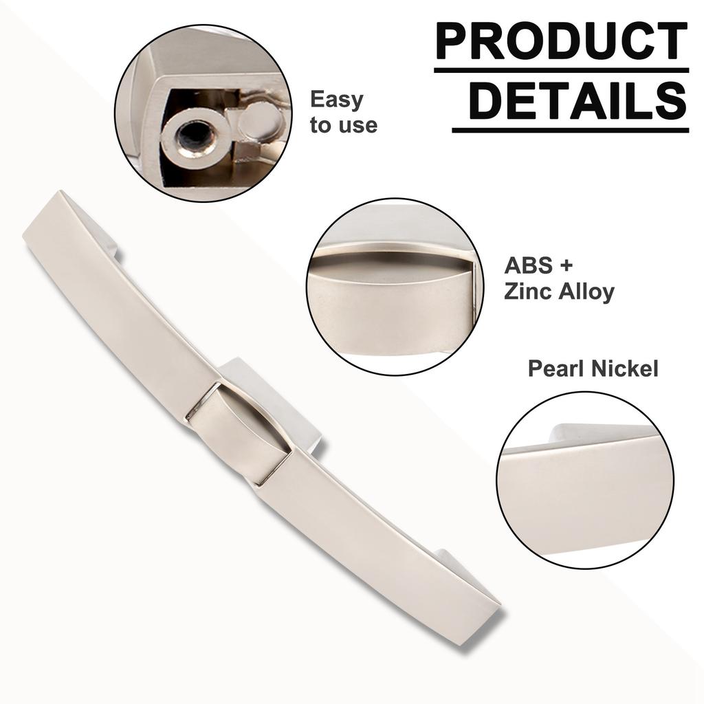 A55F-Camper Car Push Lock RV Caravan Boat Cabinet Locks Handle Home Drawer Latch Button Locks Furniture Door Lock