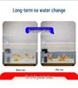 Silent Aquarium Filter: Submersible 3-in-1 Water Purifier, Circulator, and Oxygen Pump with Poop Suction Feature.