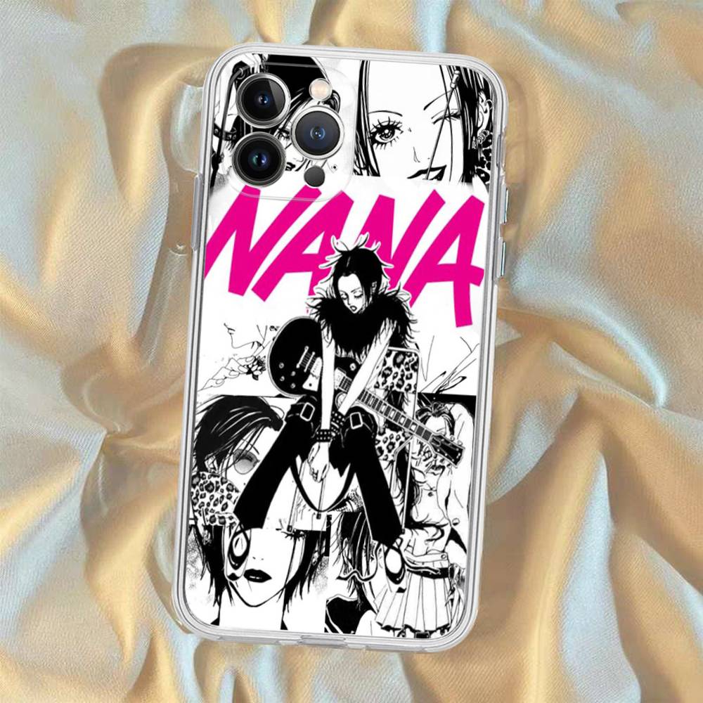 Anime NANA Phone Case For IPhone 16 15 14 11 12 13 Mini Pro XS Max Cover 6 7 8 Plus X Funda Shell