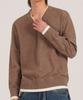 Beoteunseoul Wool Blend Layered V-Neck Knit (Brown)