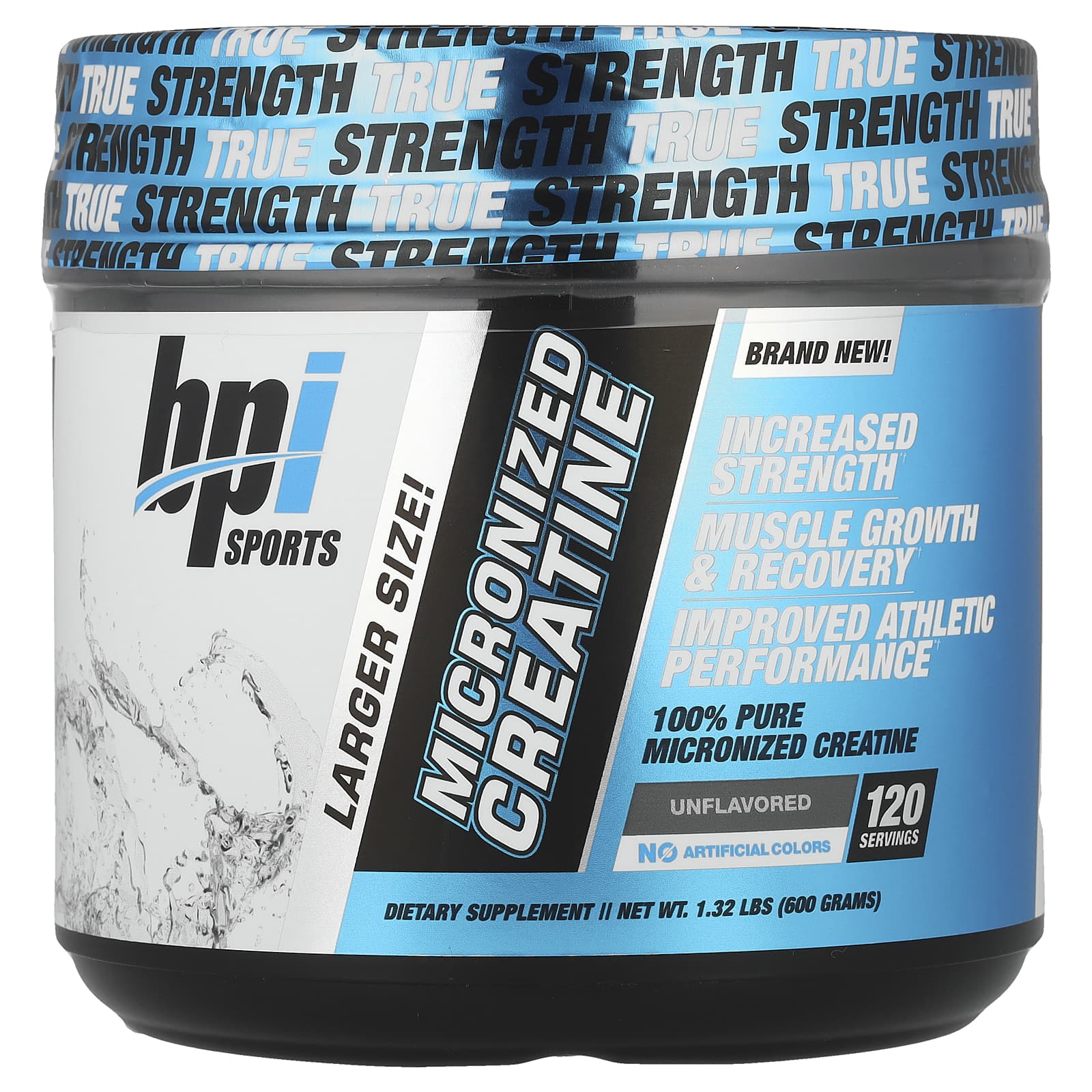 

Micronized Creatine, Limited Edition, Unflavored, 1.32 Lbs (600 G)