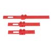 3Pcs Metal Slide Ruler Inch Metric Stop Marking T Type CNC Scribing Measuring Aluminum Woodworking R