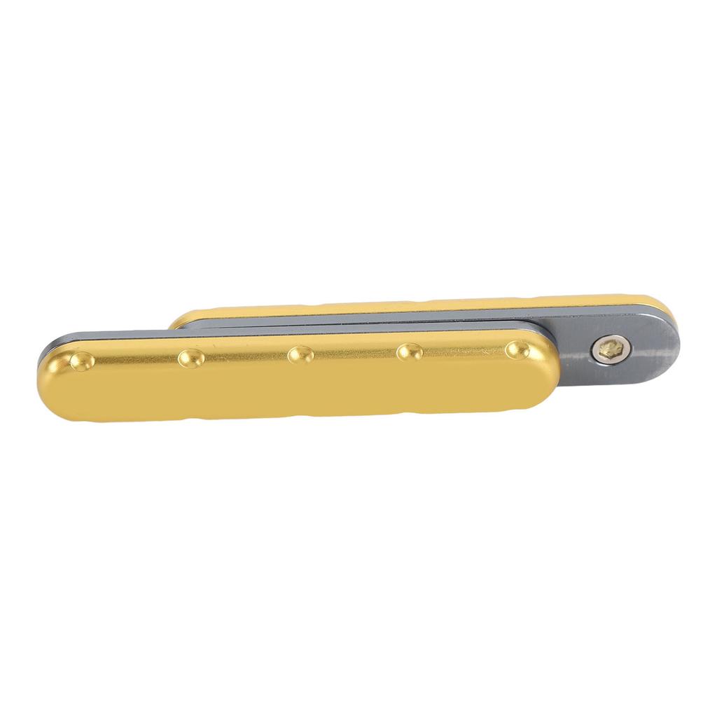 Metal Rotation Push Pull Toy Zinc Alloy Crisp Metallic Sound Magnetic Stress Relief Metal Push Pull