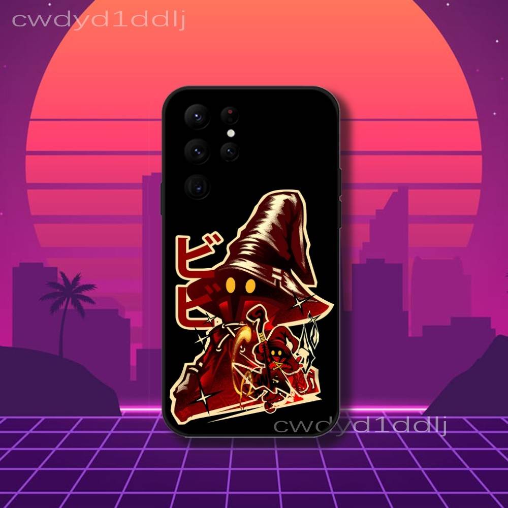 Vivi F-Final Fantasy VI Phone Case For Samsung S10,S21,FE,S21 ,S26,S25,S24,S23,Ultra,S9,S22,Plus Black Shockproof TPU