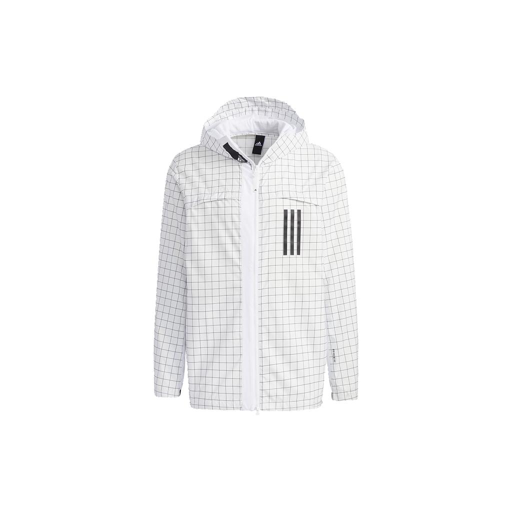 Adidas Jackets Men's White Hooded Moderate Other GL8686
