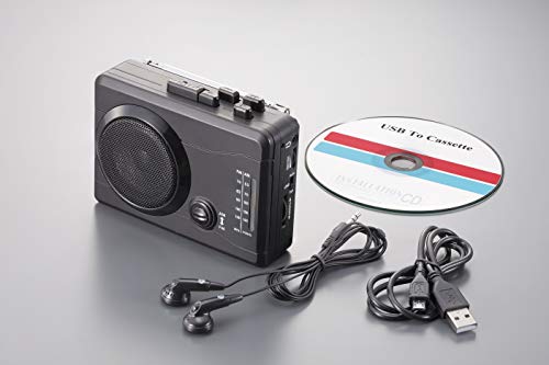 Kiyoraka AM/FM Rádio kazetový záznamník s digitálnym úložiskom "Easy Radio Cassette" KR-01