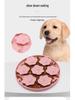 Pet Flower Slow Feeder Silicone Lick Pad - Safe, Soft, Non-slip Placemat for Pets