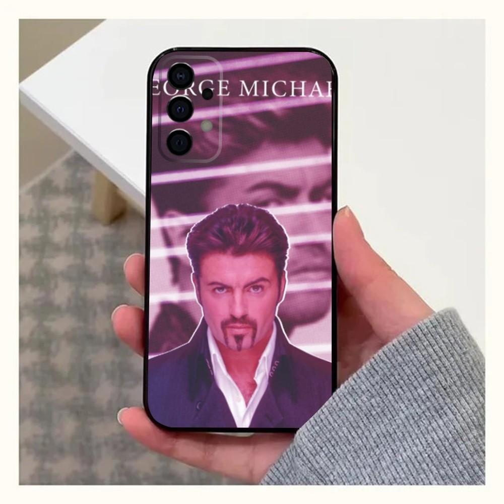 

George Michael Phone Case For Samsung Galaxy A13,A21s,A22,A31,A32,A52,A53,A71,A80,A91 Soft Black Cover Samsung a514g