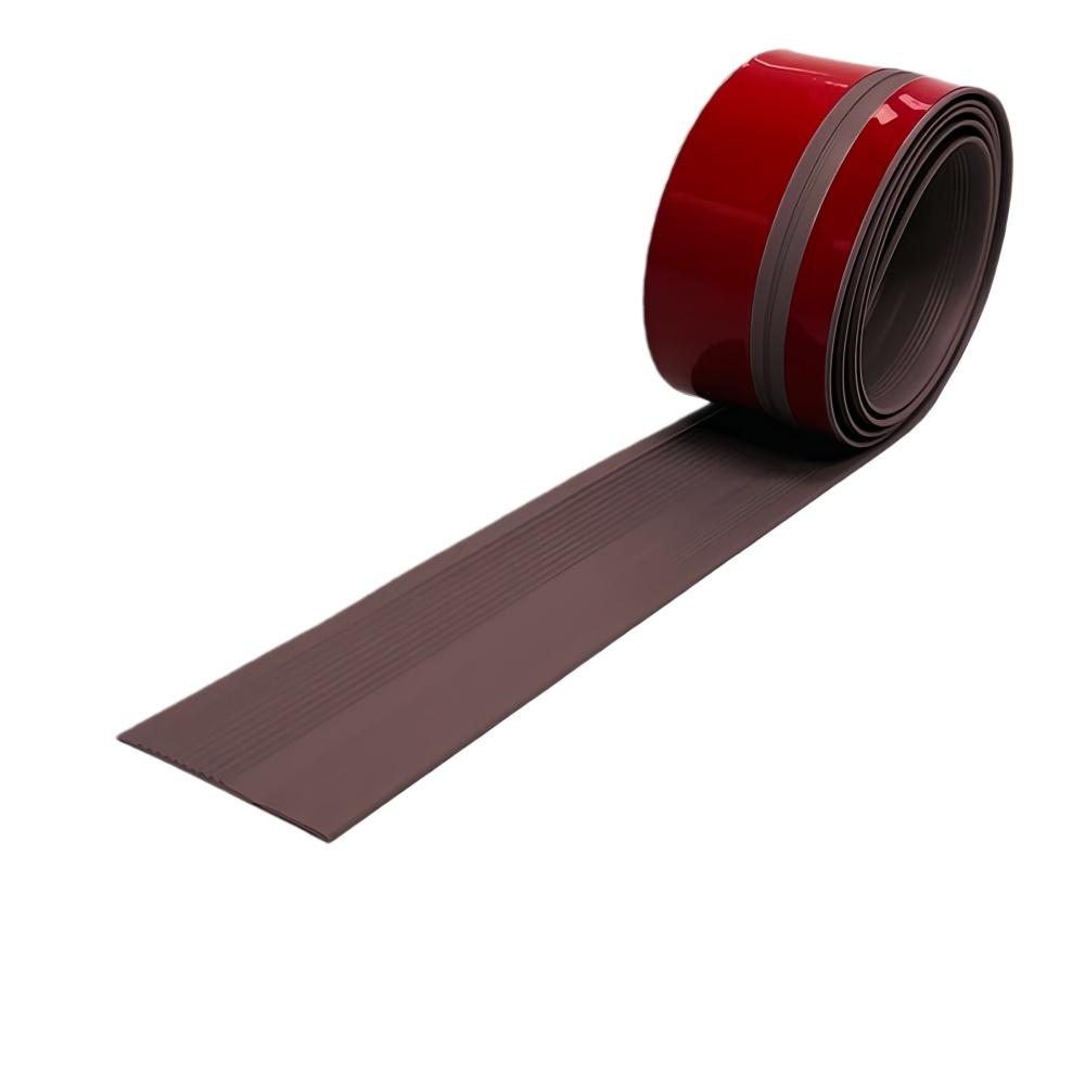 

1pc 2mX73mm Stair Edge Protector Rubber Edge Trim for Steps Indoor and Outdoor Waterproof Stair L-Shape Step Edge 2m кавовий