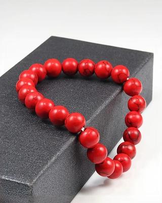 Náramek z imitace přírodního tyrkysu 8MM Narozeninové dárky pro chlapce a dívky