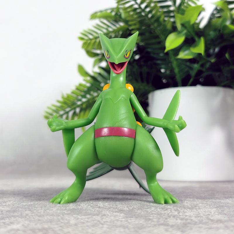 Pokemon Sceptile Ace Lizard King 9cm Gk Desk Toy - Anime Themed Collectible Action Figure Model Surprise Gifts For Pets