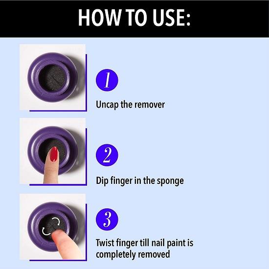 Blue Heaven Dip & Twist pentru îndepărtarea vopselei unghiilor 40 ml